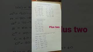 PLUS TWO GRADING SYSTEM || PLUSTWO RESULT 2022🔥 How to convert marks into grade 🔥