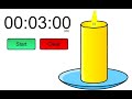 3 minutes candle timer
