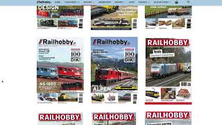 Hoe logt u in op het online archief van Railhobby?