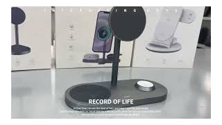 WiWU Power Air Wireless Charger Station! Fast Charging for your Mobile \u0026 Earphone \u0026Watch