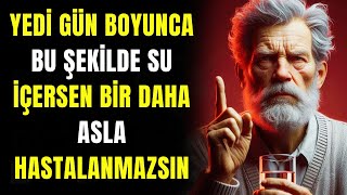 İnsanların %99'u SU İÇMENİN Doğru Yolunu BİLMİYOR! 💧 Suyu Doğru İçerek Sağlığınızı Kazanın