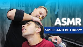 SLEEP Happy With Asmr Sleep Massage | Laughing Roleplay