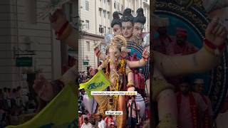 Dev Maza UmarkhadiCha Raja Visarjan 2024 at Girgaon Chowpatty | Mumbai Ganpati #shorts #visarjan#fyp