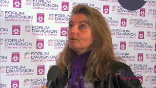 Interview Sandrine Treiner Forum Avignon @Bordeaux