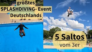 SPLASHDIVING- Cup Sindelfingen 2024 // Tramp, best Trick, Splashdiving