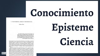 Sentido Común, Ciencia, Epistemología