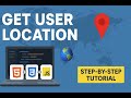 How to Get Current Location in HTML, CSS, and JavaScript | Geolocation API Tutorial (Step-by-Step)