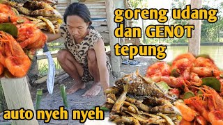 GORENG UDANG DAN GENOT TEPUNG