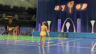 Adaline Bebo - College Miss Majorette of America 2018 Farewell Performance