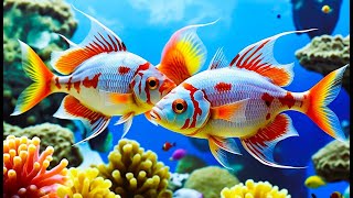 The Colors of the Ocean 8K ULTRA HD - The Best 8K Sea Animals for Relaxation \u0026 Calming Music