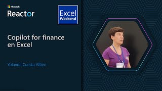 Copilot for finance en Excel