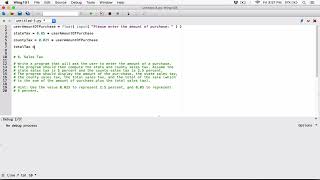 2.6. Sales Tax - Python - ❤️ SOLUTIONS MOVED TO DISCORD ❤️