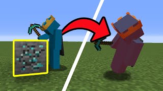 Minecraft, But Blocks Gives RANDOM Level 1000 Potion Effects
