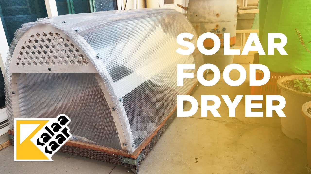 Solar Food Dryer // Easy DIY - YouTube