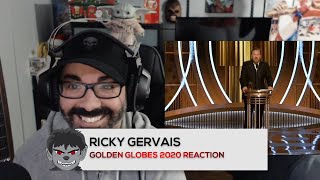 Ricky Gervais - Golden Globes 2020 Reaction