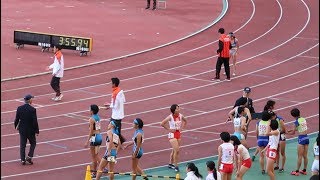 一般女子4×400ｍタイムレース3組  -エコパトラックゲームズ2019-