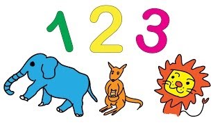 Counting Animals Song and Lesson | Learn and Teach, Kids, Preschool, Learn English