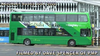 KEIGHLEY  BUSES FILMED JULY 2022