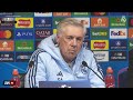 carlo ancelotti rueda de prensa completa en la previa del manchester city vs. real madrid