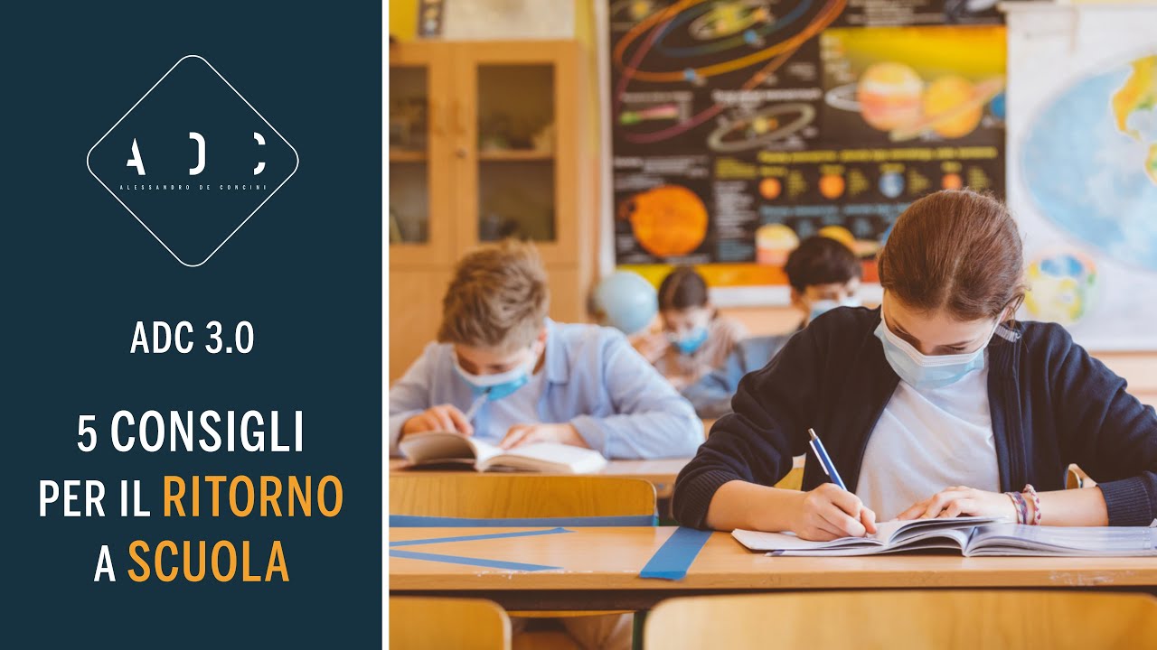 5 CONSIGLI Per Il RITORNO A SCUOLA - YouTube