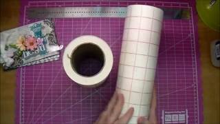 How to use Angel Crafts Transfer Paper Tape with Adhesive Vinyl