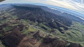 Clinch River Valley undercast - spot the smoke stack - Appalachian morning