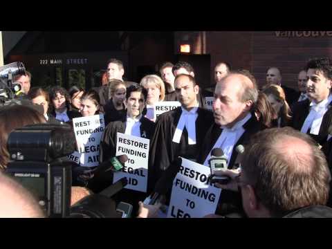 The Battle for Legal Aid in BC The Battle for Legal Aid in BC