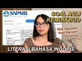 BAHAS SOAL LITERASI BAHASA INGGRIS SNBT 2023 - SOAL ASLI KEMDIKBUD