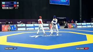 417 R32 Men  68kg UZB RASHITOV U  TUN AOUINI J