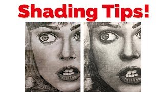 How To Tips on Upping Your Realistic Drawing Goals | Shading Tutorial