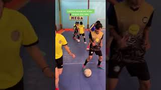 Latihan dasar futsal dribbling untuk putri #futsal #dribbling #skills #futsalskill