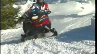 1999 Yamaha snowmobile promo video