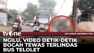 Nahas! Seorang Bocah Tewas Terlindas Saat Iring iringan Bus Telolet | AKIP tvOne