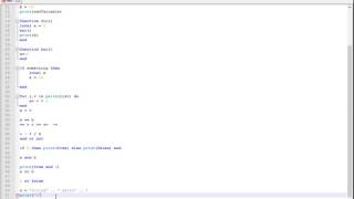 Lua tutorial part 1 - progamming language basics; data types, basic operators