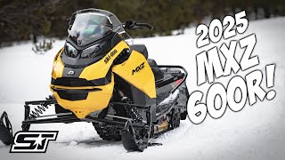 2025 Ski Doo MXZ Adrenaline 600R E-TEC Snowmobile Review