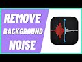 How To Remove Background Noise From Voice Memos (2022)