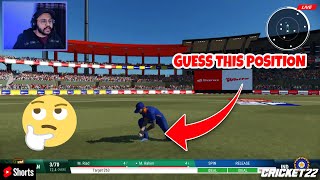 GUESS THIS FIELDING POSITION IN CRICKET 22 #Shorts - SinghGamingWorld