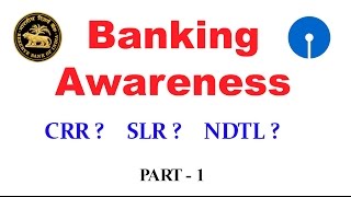 Banking Awareness For SBI PO & Clerk, IBPS PO, SSC CGL [In Hindi] Part 1
