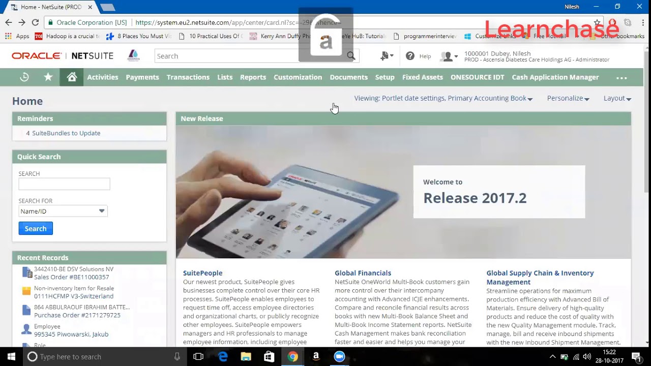 Netsuite Demo Youtube Netsuite Demo Youtube