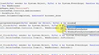 VB | Tabbed Web Browser Part 3