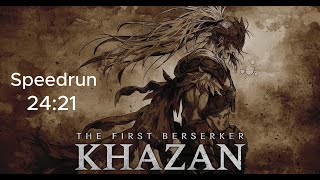 Previous WR 24:21 | The First Berserker Khazan Demo Speedrun | Zero Deaths