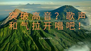 歌唱教学 ：学习了深呼吸高位置和后通道之后，歌唱就产生了共鸣色彩。在此基础上要有拉开气息的架势去唱，让自己更有掌控的能力。 男高音D【带你练声】