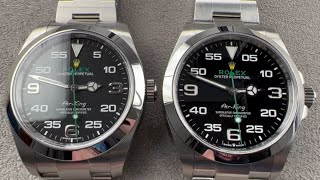 Rolex vs Rolex Air King New vs Old Shootout and Review: Reference 126900 vs 116900
