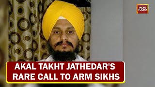 Sidhu Moose Wala Shot Dead: Akal Takht Jathedar's Rare Call To Arm Sikhs | Take A Look