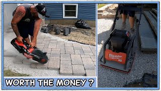 I Used MX Fuel (Milwaukee Tools) To Build a Paver Walkway