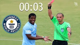 Top 10 Fastest Red Cards