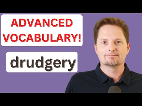 ADVANCED VOCABULARY / Improve your vocabulary / Learn American English / chore