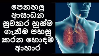 පෙනහලු ආසාධන සුවකර හුස්ම ගැනීම පහසු කරන හොඳම ආහාර 12 ක් Foods for healthy lungs - Sonduru Diviya