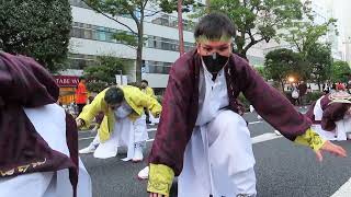 うらじゃ２日目市役所パレード「うらじゃ踊り連楓」2023.8.20