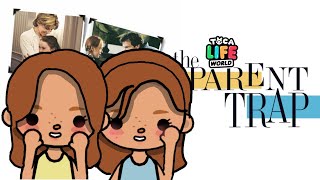 Twins Separated At Birth |Parent Trap Reference| *with voice* | Toca Boca Life World Tiktok Roleplay